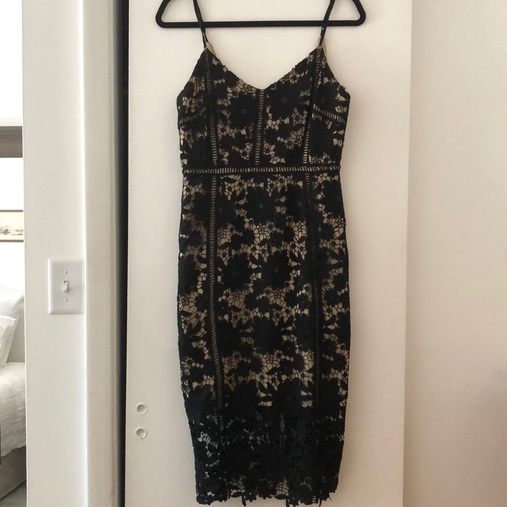 Crochet Lace Bodycon Dress
